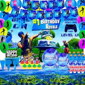 Ultimate Gaming Party Supplies Set - 142 Pack Decorations & Accessories - Picture 1 of 12