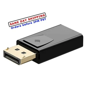 Display Port to HDMI Male Female Adapter Converter DisplayPort to HDMI For PC TV - Picture 1 of 1