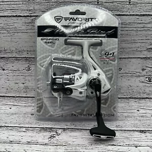 Favorite Fishing White Bird Spinning Reel 4+1 Bearings 5.2:1 Gear Ratio - Picture 1 of 4