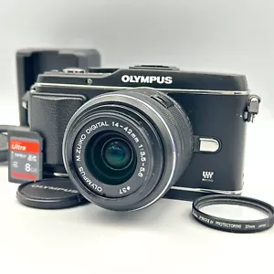 OLYMPUS PEN E-P3 DIGITAL 14-42mm f/3.5-5.6 Mirrorless Camera From Japan - Picture 1 of 11