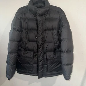 Gap Puffer Jacket Men’s Black Size S - Picture 1 of 12