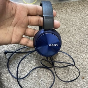 Auriculares Sony azules - Imagen 1 de 3