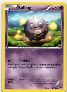 Koffing Common XY - Fates Collide 27/124 NM Pokemon - Picture 1 of 2