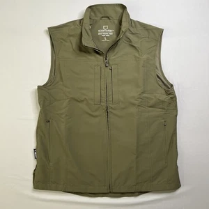 ScotteVest Men's Large Olive Green Travel RFID Tech 26 Pockets Utility - Picture 1 of 21