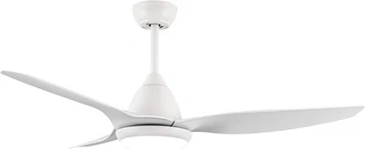 Ceiling Fan with Light White – Remote Dimmable LED Reversible Timer Quiet Mode - Image 1 of 4