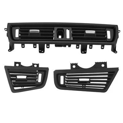 Ventilación de CA para BMW 520i 520d 523i 525i 528i 530i 535i GT 2010-2016 negra Foto 1 de 4