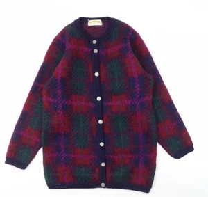 James Pringle Weavers Women's Multicoloured Plaid Cardigan - Picture 1 of 12