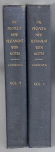The People's New Testament with Notes (2 Volume Set) - Picture 1 of 1