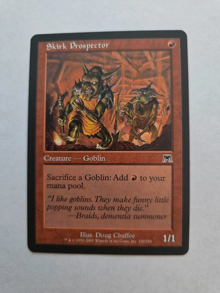 Skirk Prospector – Onslaught (ONS) – NM – Magic The Gathering MTG - Image 1 of 1