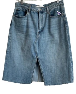 JOE'S High Rise Midi Jean Skirt Size: 31 - Picture 1 of 7