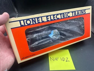 Lionel Goodyear Single-Dome Tank Car O-Scale 6-19604 MINT - Image 1 of 4