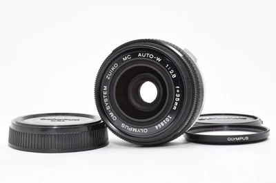 Olympus OM SYSTEM Zuiko Auto W 35mm F2.8 MF Wide Angle Lens From JAPAN - Image 1 of 4