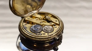 Damenuhr,Taschenuhr 800er Silber  - Bild 1 von 12