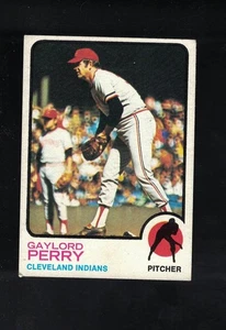 1973 Topps Baseball Gaylord Perry #400 *INDIANS* HOF - Picture 1 of 2