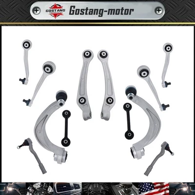 12PCS Control Arm Suspension Kit For AUDI A4 A5 Q5 S5 A4 & A5 Quattro 2012-2016 - Image 1 of 4