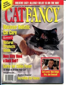Cat Fancy Magazin Februar 1998 enthält Centerspread: Technicolor Traumkatze - Bild 1 von 2