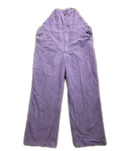 Salopette Dickies VIOLA Denim RARA Adulto Taglia 54x30,5 Vedi Descrizione Alterata - Foto 1 di 9