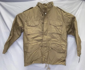 Rothco M-65 Tactical Khaki  Military Field Jacket & Liner Size: Large Regular - Picture 1 of 6