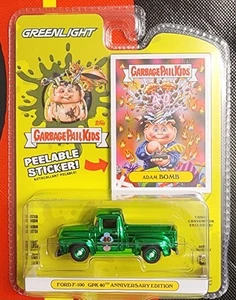 Greenlight Garbage Pail Ford F-100 SDCC 2025 Chase 40th Adam Common Bundle - Picture 1 of 2