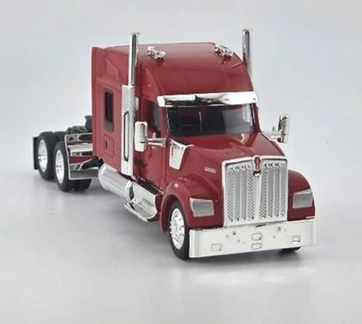 Tractor Kenworth W990 HO 1:87 HL-990085 con dormitorio de pie - rojo víbora Foto 1 de 4