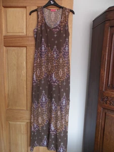 John Zack paisley print maxi dress size s/m in very good condition - Picture 1 of 4