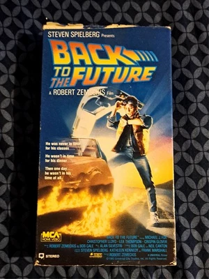 Back To The Future VHS 1986 MCA Home Video Release Michael J Fox Classic Movie - Image 1 of 4
