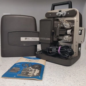 Vtg Bell & Howell 346A Movie Projector Super 8 Film Good Bulb Tested Works - Picture 1 of 12