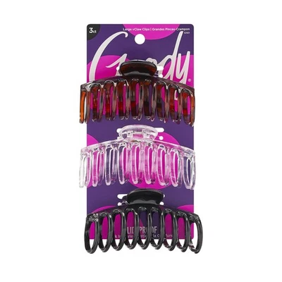 Clips de garra grande Goody Classics, colores surtidos - ideales para tirar fácilmente Foto 1 de 4