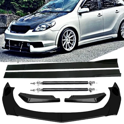 For Toyota Matrix 2003-2022 Front Bumper Lip Spoiler Splitter Car Body Rear - Image 1 of 4