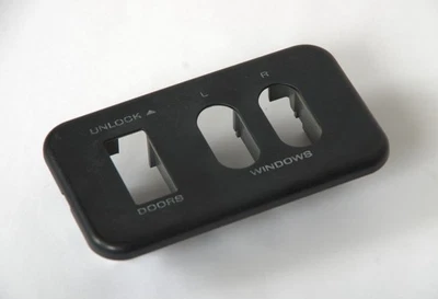 Acabamento genuíno da porta da picape Ford F-Series. Moldura de plástico para interruptores elétricos de porta - Imagem 1 de 4