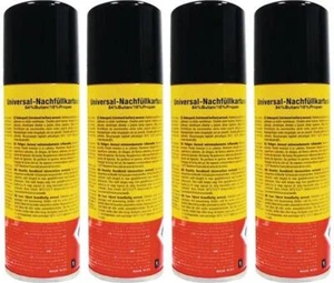 4x Rothenberger Feuerzeuggas Universal-Gaskartusche inkl. 5 Adapter - Bild 1 von 4