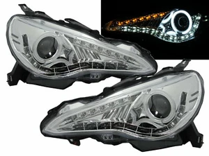 FR-S 2012-present Coupe 2D CCFL Projector R8Look Headlight Chrome for SCION LHD - Picture 1 of 7