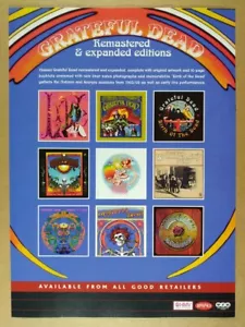 Álbumes remasterizados y ampliados Grateful Dead 2003 anuncio impreso vintage - Imagen 1 de 1