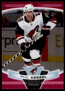 2019-20 O-PEE-CHEE PLATINUM MATTE PINK PHIL KESSEL ARIZONA COYOTES #21