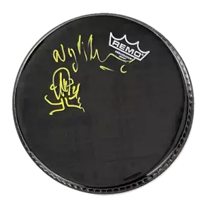 Nigel Olsson signiertes Autogramm 10" Drumhead - Elton John Band mit JSA COA - Bild 1 von 2
