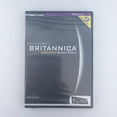 Encyclopaedia Britannica Millennium Second Edition PC/MAC CDRom - Factory Sealed - Image 1 of 2