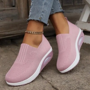 Women's Ortho Stretch Cushion Sneakers Orthopedic Diabetic Running Walking Shoes - Picture 1 of 16
