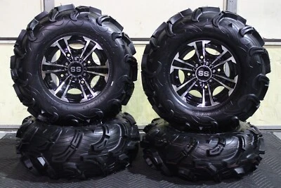 POLARIS SPORTSMAN 800 26" MAXXIS ZILLA  ATV TIRE & RAPTOR WHEEL KIT POL3CA - Image 1 of 4