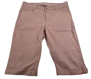 Rafaella Weekend Womens Crop Pants Pink Size 14 - Picture 1 of 17