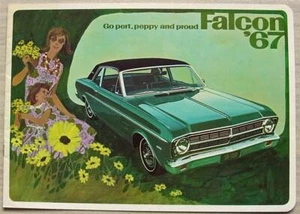 FORD FALCON Car Sales Brochure USA 1967 #FDC-6703 8-66 FUTURA Club Coupe WAGONS - Picture 1 of 4