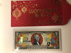LUNAR NEW YEAR - YEAR OF RABBIT - $2 BILL - CHINESE NEW YEAR