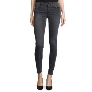 J Brand Womens 620 Mid Rise Super Skinny Jeans Gray Night Bird Wash size 27 - Picture 1 of 12