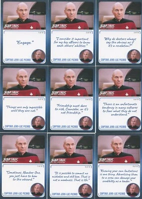 Star Trek The Next Generation A&I Captain Jean-Luc Picard com TODAS as variações  - Imagem 1 de 3