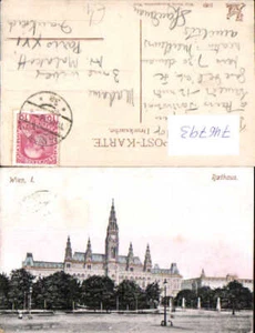 746793 Wien Vienna Rathaus 1908 - Picture 1 of 1