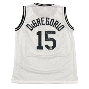 Ernie DiGregorio Signed Providence Custom Jersey w/ C HOF 19 Beckett BAS W COA - Picture 1 of 3