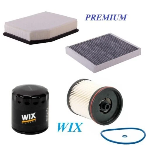 Kit de afinación filtros bujías aptos para GMC YUKON XL L6 3,0 L;DIESEL 2021-2022 Foto 1 de 1