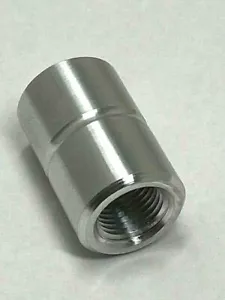 1/8" NPT Gewinde Vollkupplung Stecker Alu 6061-T6 Bauteil 40 Rohrverschraubung - Bild 1 von 4
