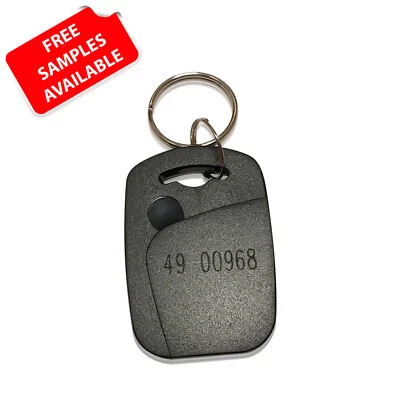 100 Rectangle 26 Bit AuthorizID Proximity Key Fobs Weigand Prox Keyfobs Keytags - Image 1 of 2