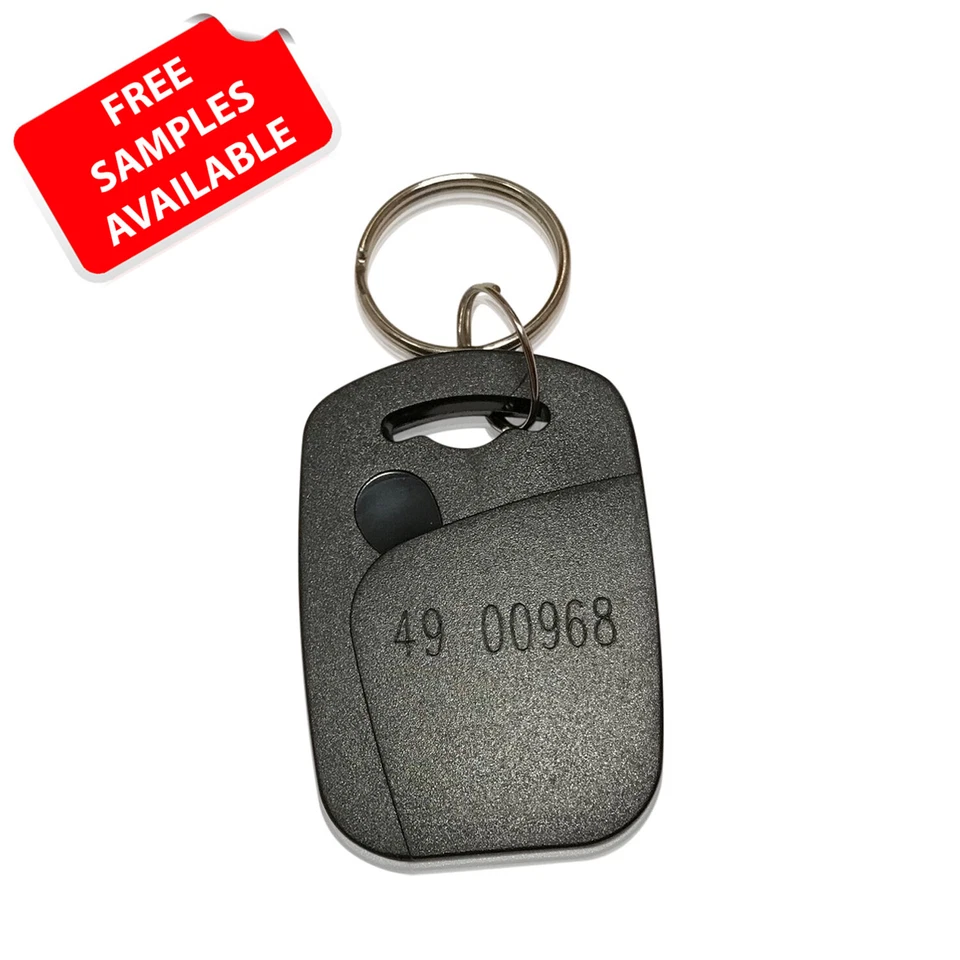 100 Rectangle 26 Bit AuthorizID Proximity Key Fobs Weigand Prox Keyfobs Keytags - Image 1 of 2