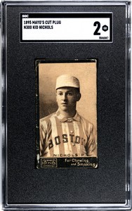 1895 Mayo's Cut Plug * KID NICHOLS * N300 * SGC 2